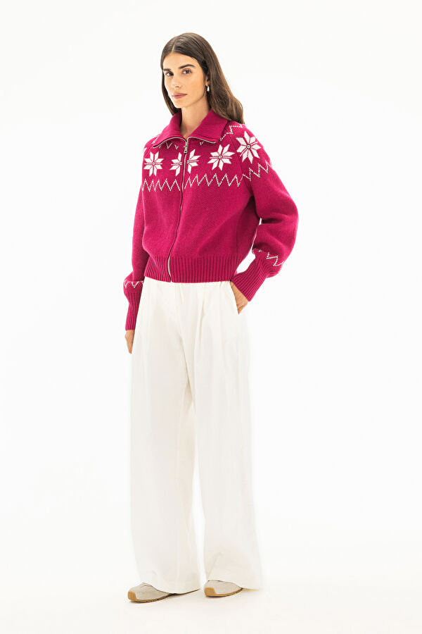 Off-white wide-leg women's trousers 2