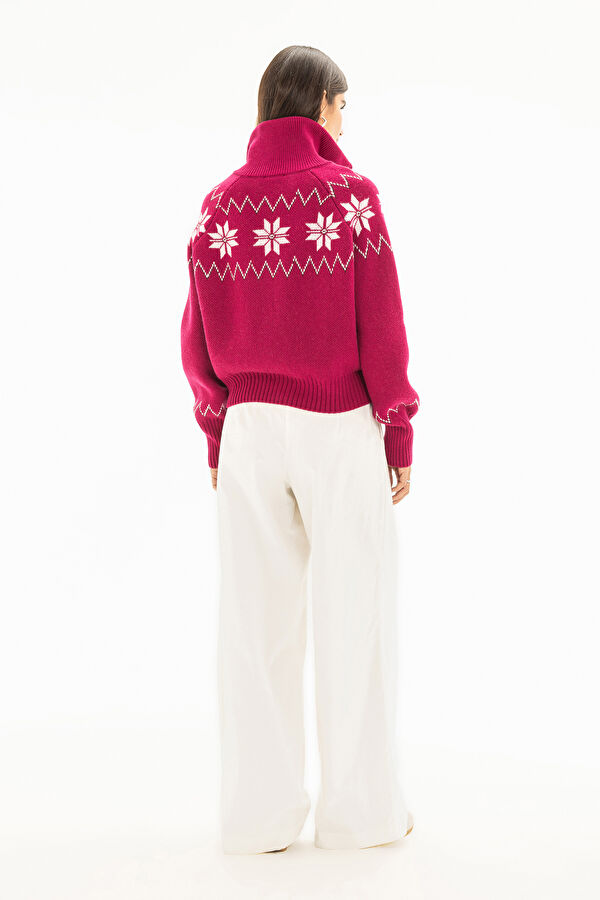 Off-white wide-leg women's trousers 3