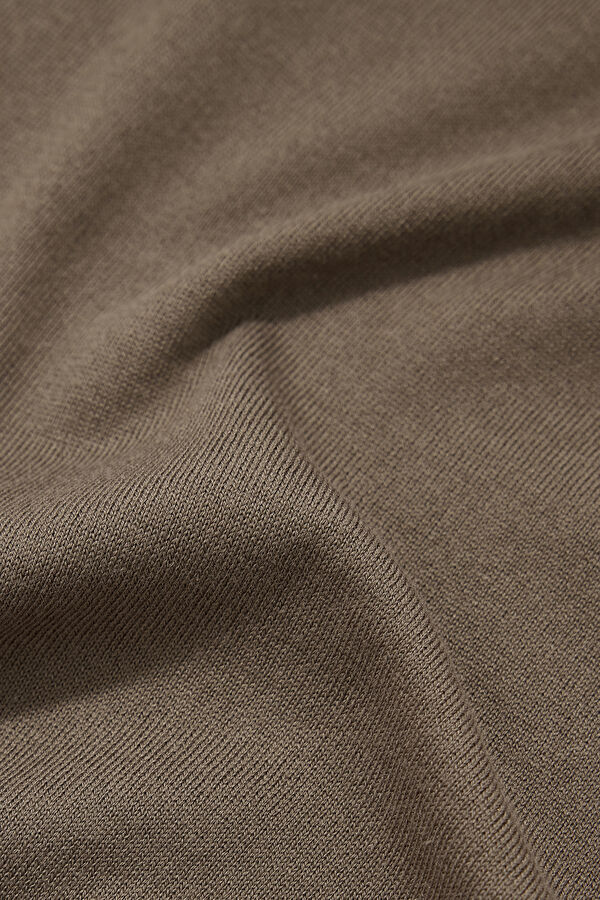 Mink Cotton/Modal Knit Men's Sweater 4