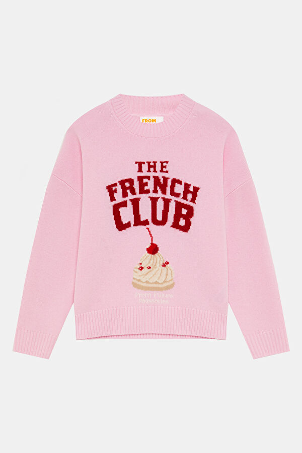 Light Pink Cashmere Women's Sweater
