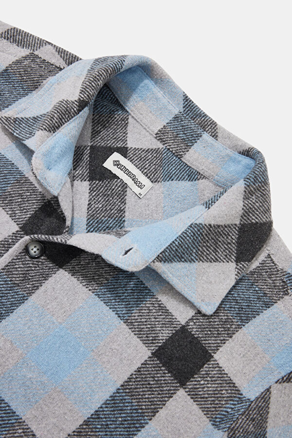 Grey Regular Men's Shirt 3