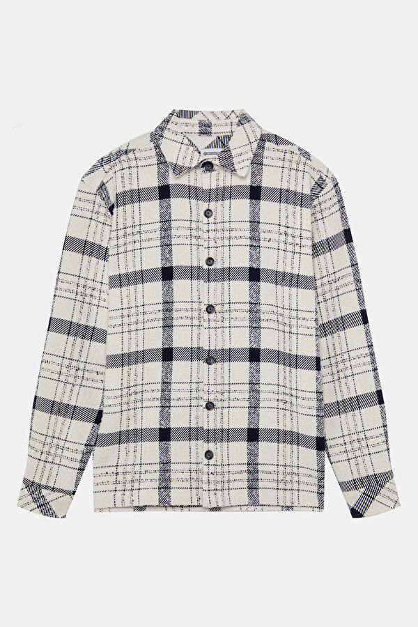 White Regular Men's Shirt