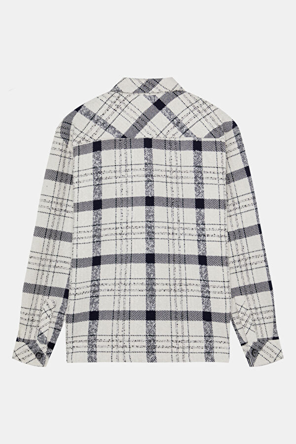 White Regular Men's Shirt 2