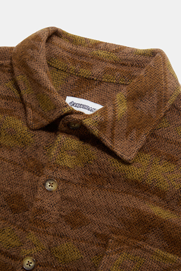 Colorful Ethnic Patterned Regular Men's Shirt 3
