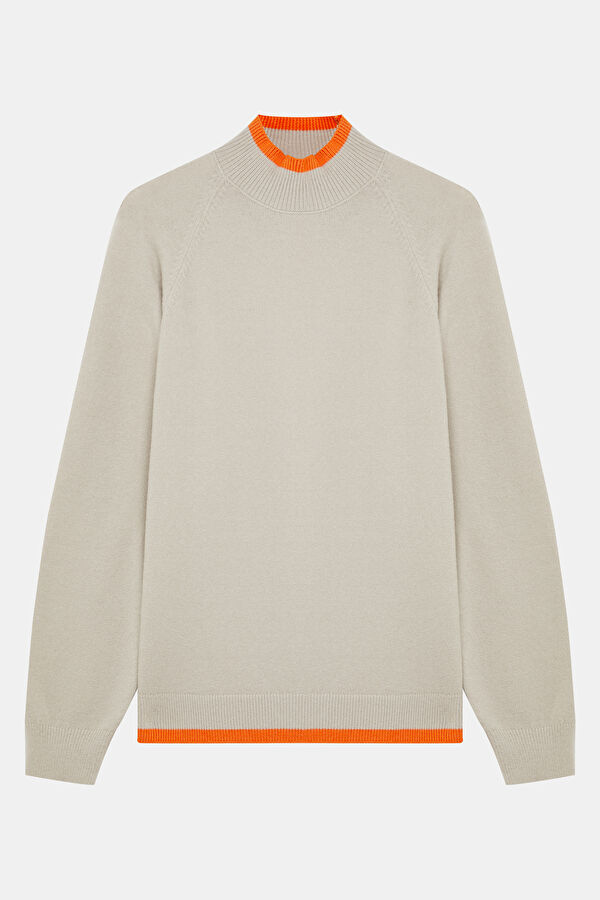 Grey Knitted Men's Sweater