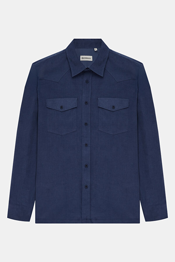 Indigo Regular Men's Shirt