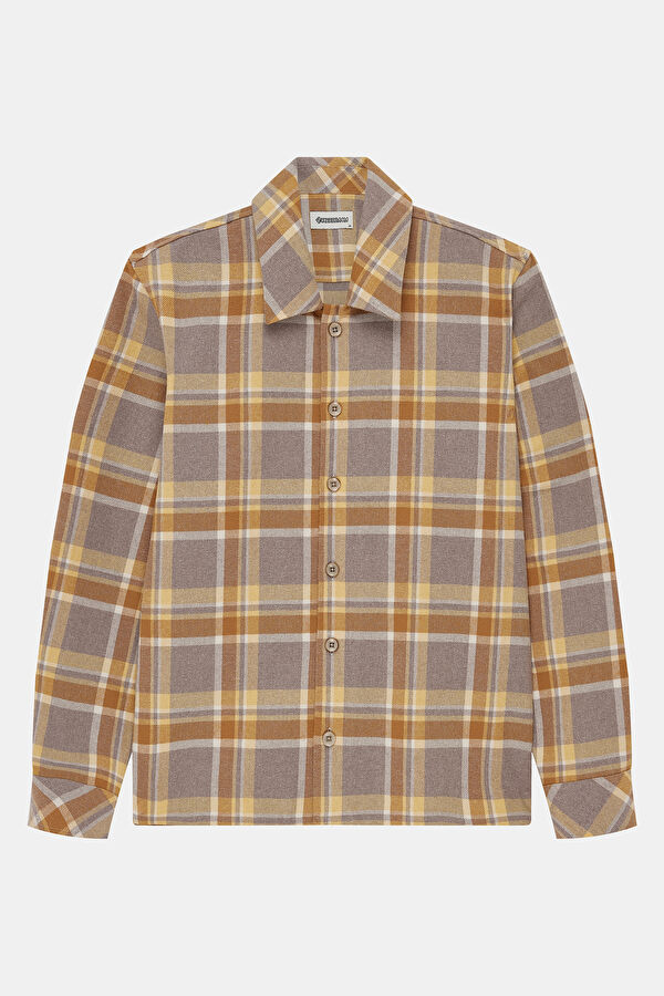 Multicolored Regular Men's Shirt