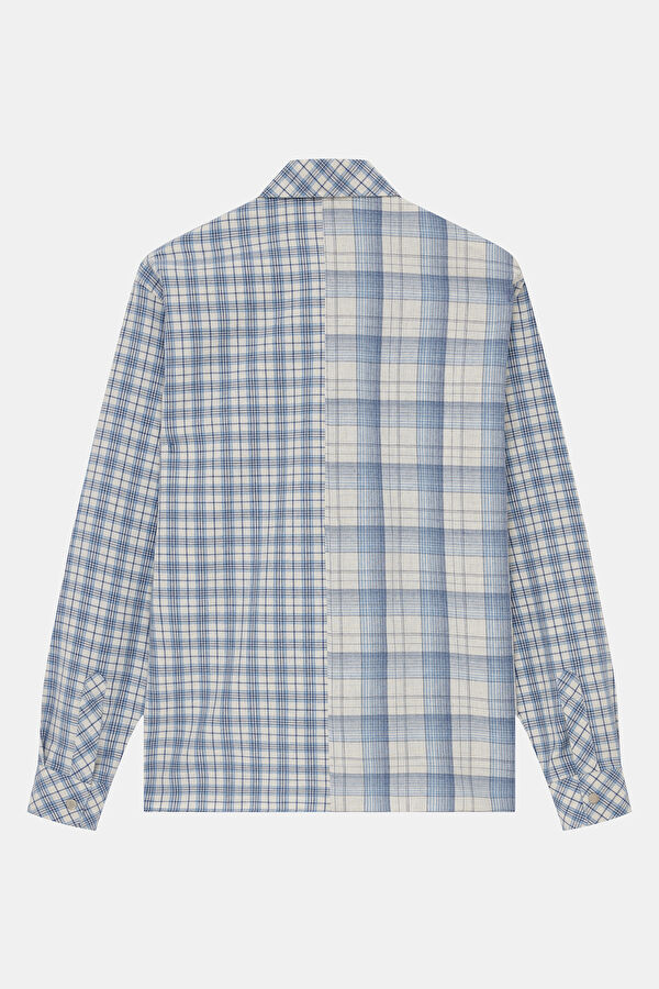 Blue Regular Men's Shirt 2