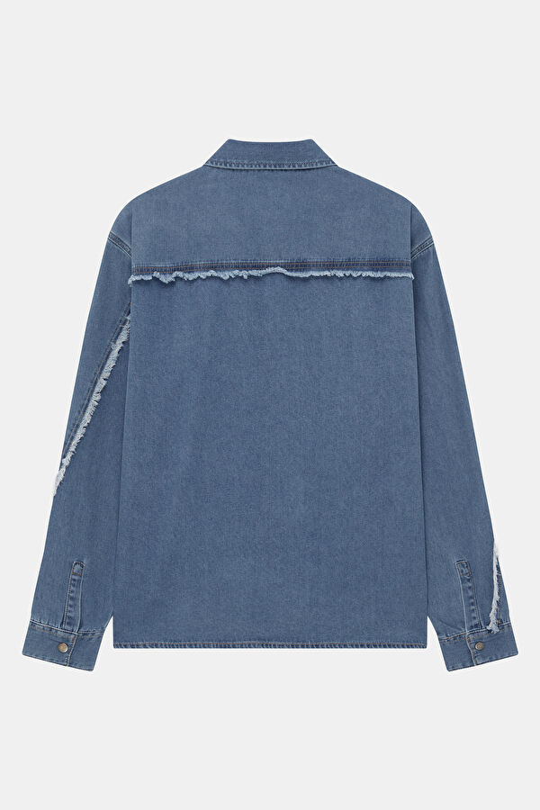 Blue Regular Men's Shirt 2