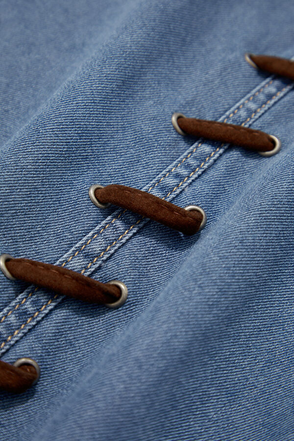 Blue Regular Men's Shirt 4