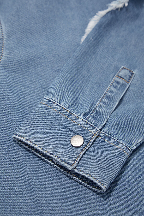 Blue Regular Men's Shirt 5