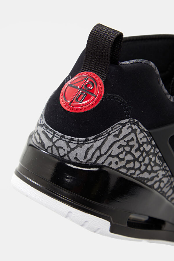 Spizike Low Black Men's Sneakers 4
