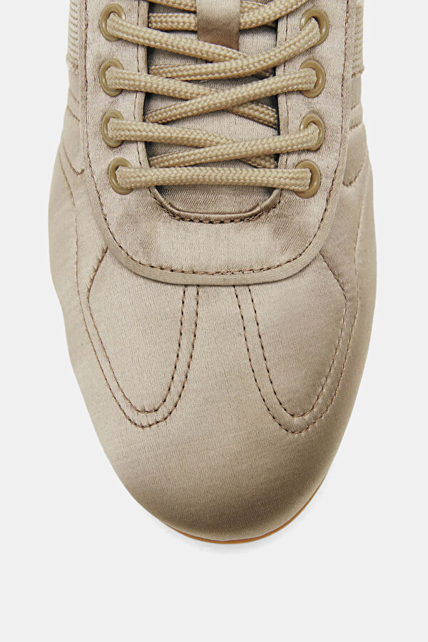 Tb.69 Rife Sheen Taupe Vegan Beige Women's Sneakers 8