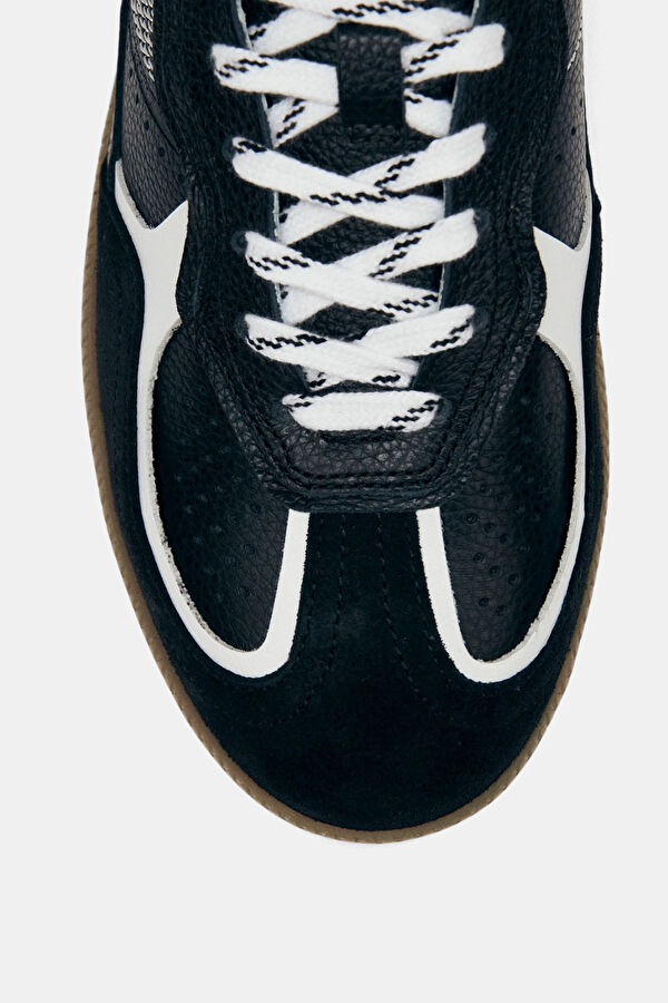 Tb.490 Rife Grain Black Women's Sneakers 6