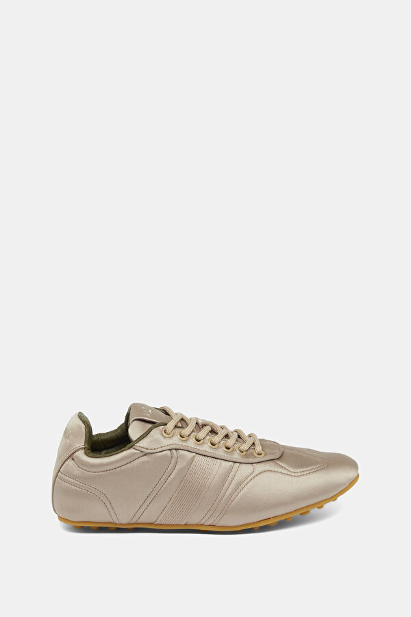 Tb.69 Rife Sheen Taupe Vegan Beige Women's Sneakers
