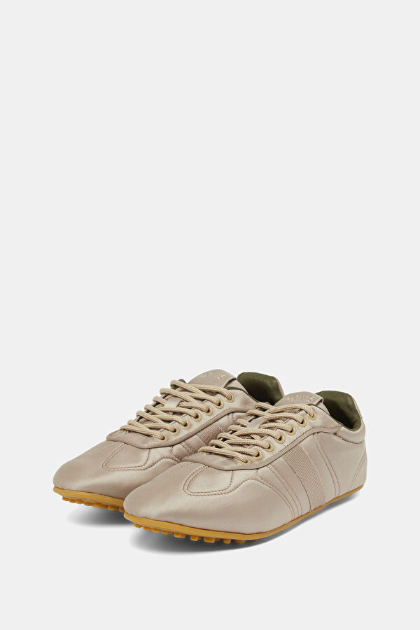 Tb.69 Rife Sheen Taupe Vegan Beige Women's Sneakers 2