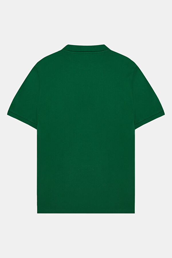 Koyu Yeşil Polo Yaka T-Shirt 2