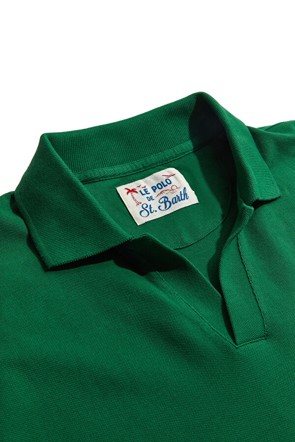 Koyu Yeşil Polo Yaka T-Shirt 3