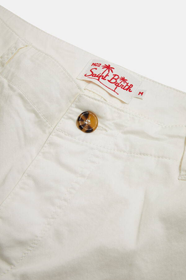White Men's Shorts 3