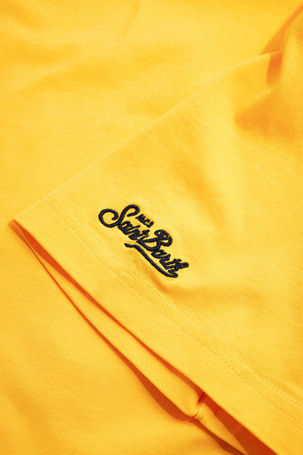 Yellow Bicycle Collar Printed Tshirt 5