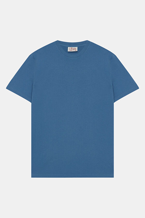 Mavi Bisiklet Yaka Erkek T-Shirt