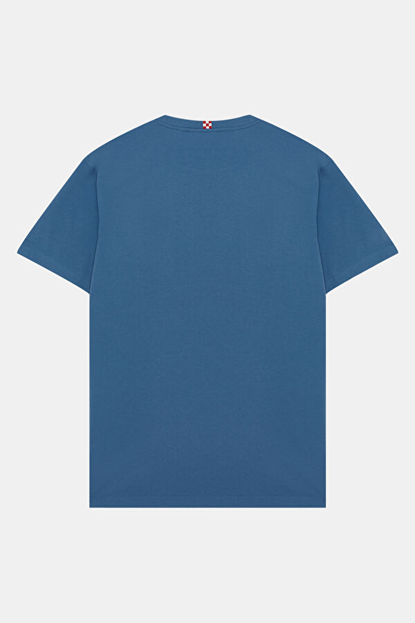 Mavi Bisiklet Yaka Erkek T-Shirt 2