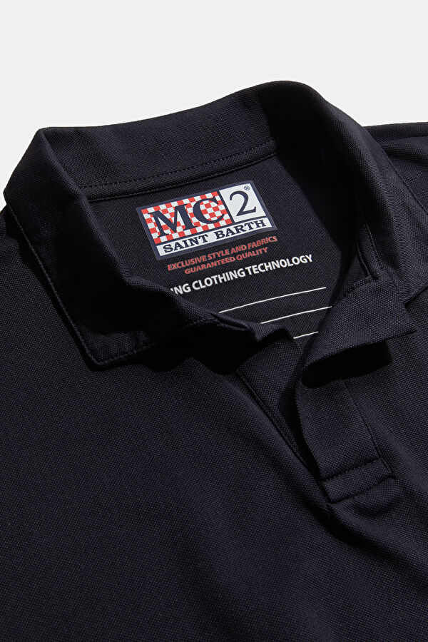 Lacivert Polo Yaka Erkek T-Shirt 3