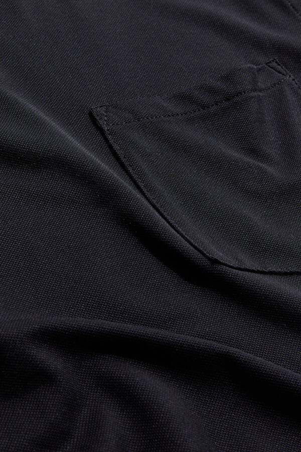 Lacivert Polo Yaka Erkek T-Shirt 4