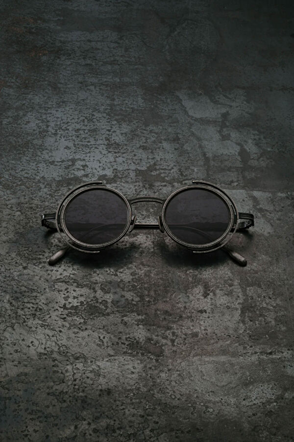 Antique Silver Grey Sunglasses