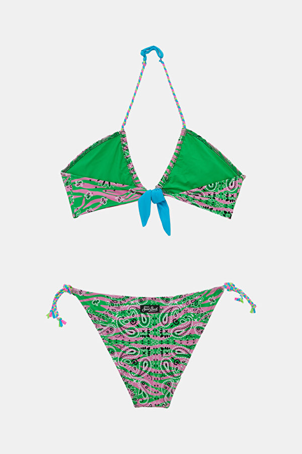 Pink Patterned Bikini 2