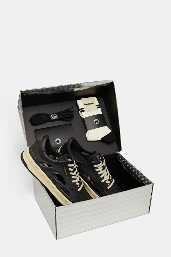 Fluffers Black Men's Sneakers 6