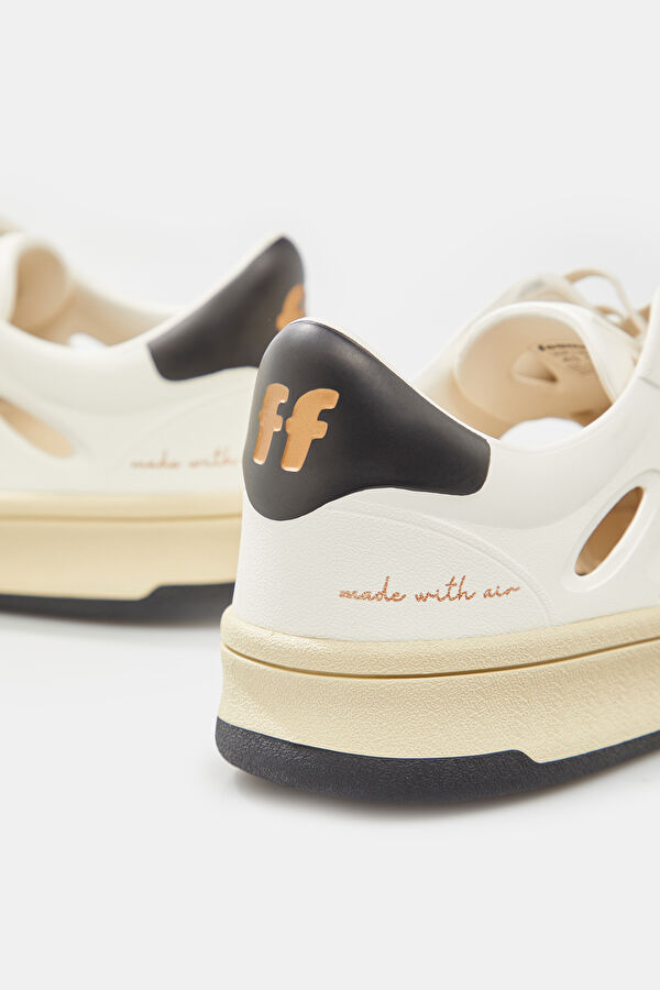 Fluffers White Men's Sneakers 5