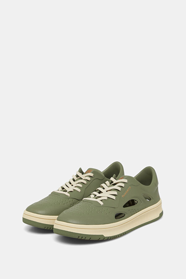 Fluffers Khaki Men's Sneakers 2