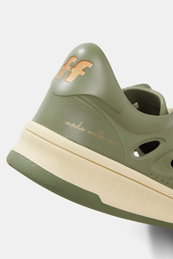Fluffers Khaki Men's Sneakers 4