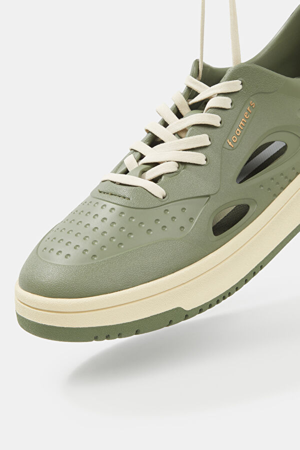 Fluffers Khaki Men's Sneakers 5