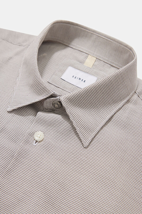 Beige Men's Shirt 3