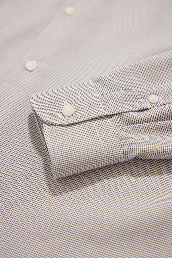 Beige Men's Shirt 4