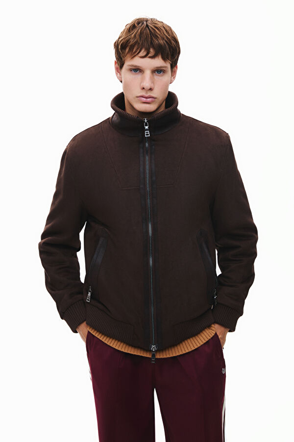 Dark Brown Men's Jacket
