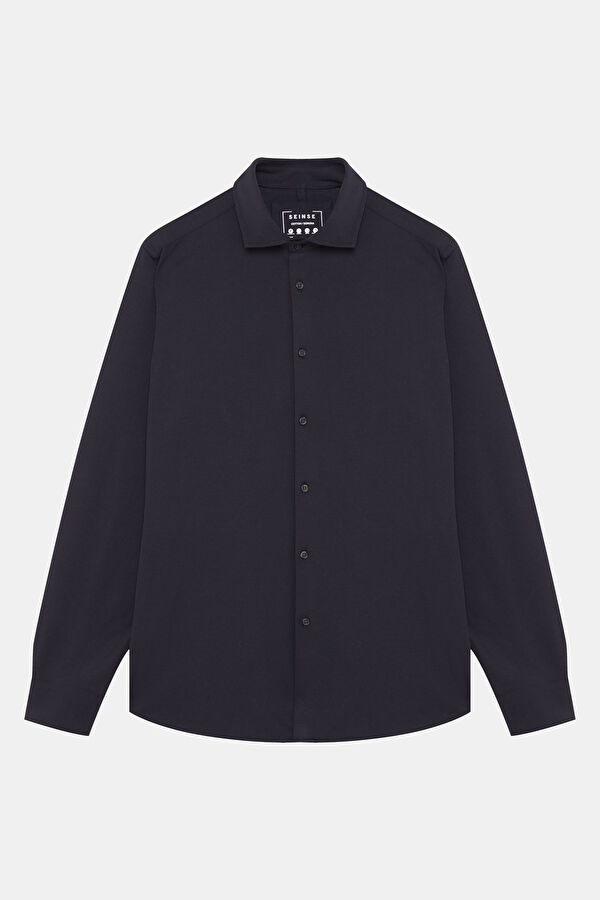 Navy Blue Men's Shirt