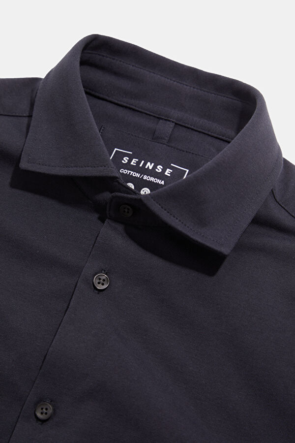 Navy Blue Men's Shirt 3