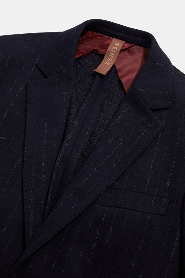 Navy Blue Men's Jacket 3