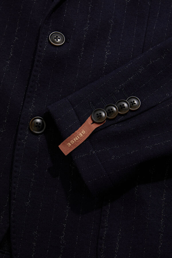 Navy Blue Men's Jacket 4