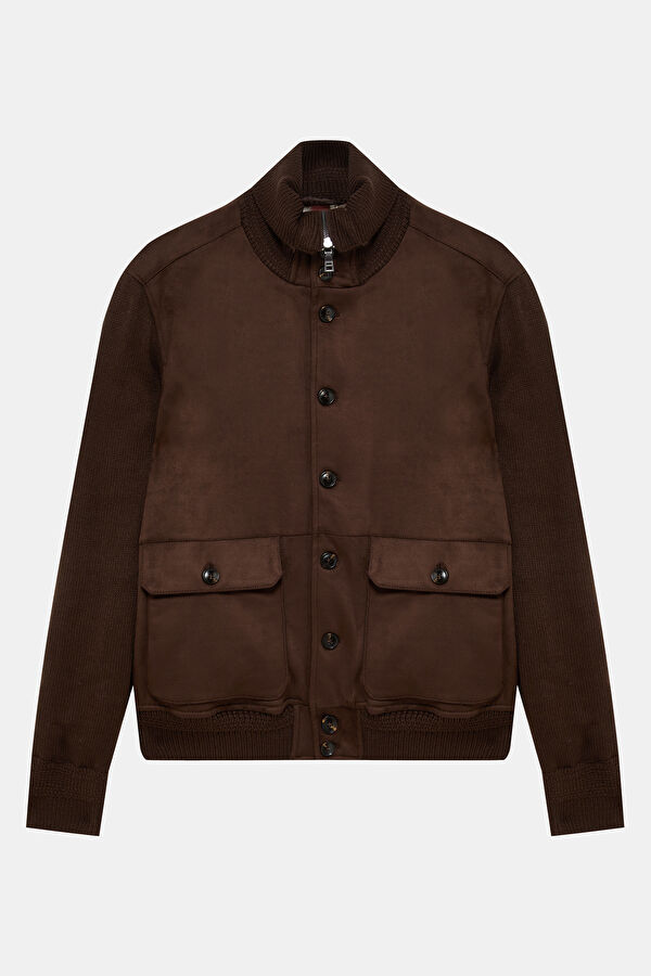 Dark Brown Men's Jacket