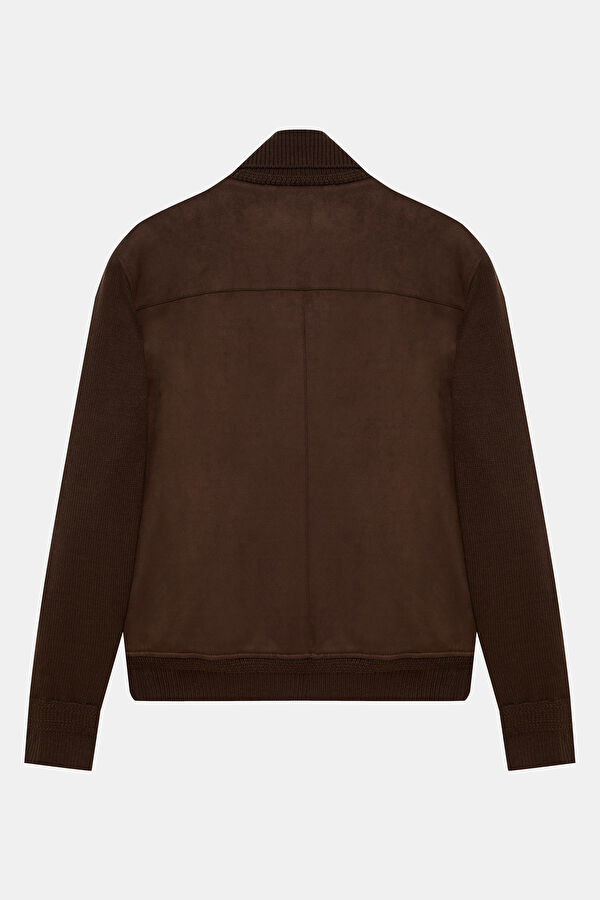 Dark Brown Men's Jacket 2