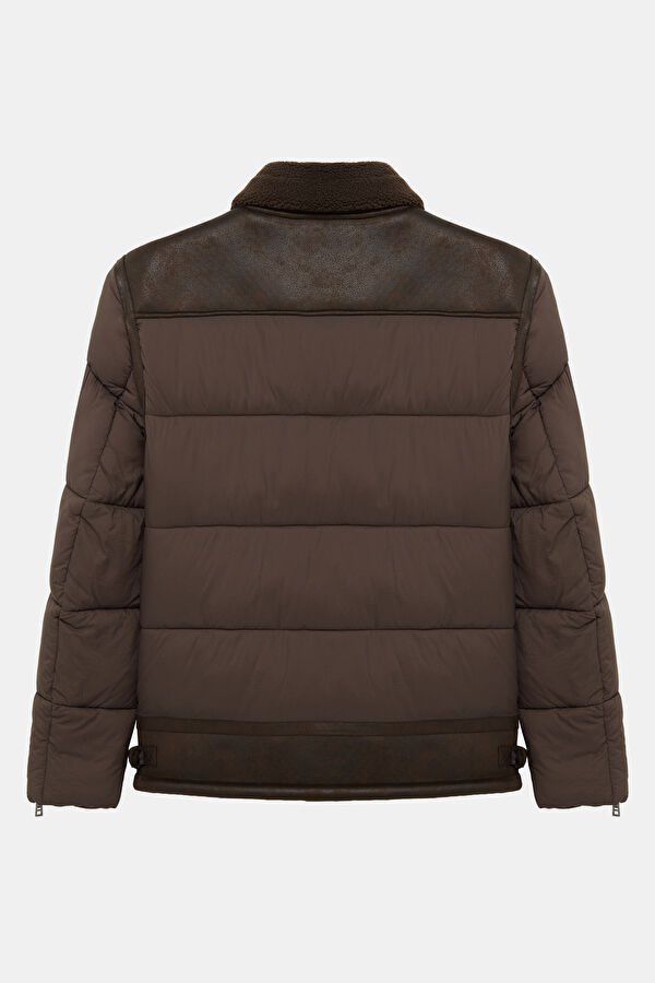 Coffee-colored Men's Jacket 5