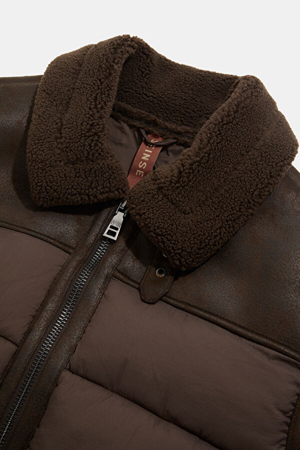 Coffee-colored Men's Jacket 6