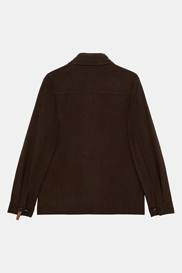 Relax Fit Coffee Men's Shirt 2