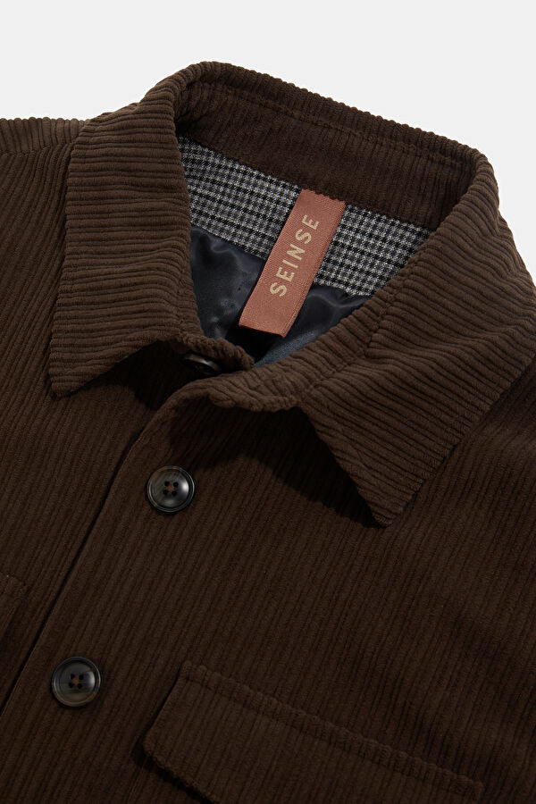 Relax Fit Coffee Men's Shirt 3