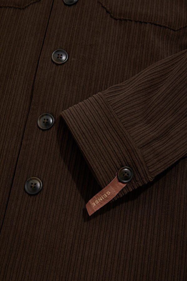Relax Fit Coffee Men's Shirt 4