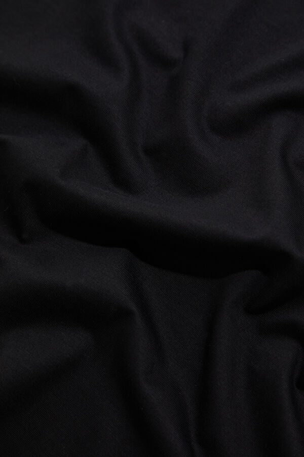 Relaxed Fit Black Crew Neck Men's T-Shirt 5